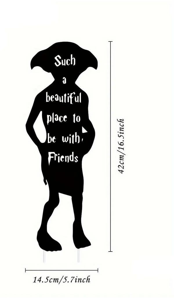 Wizard Gartenstecker -Magische Outdoor Partydeko