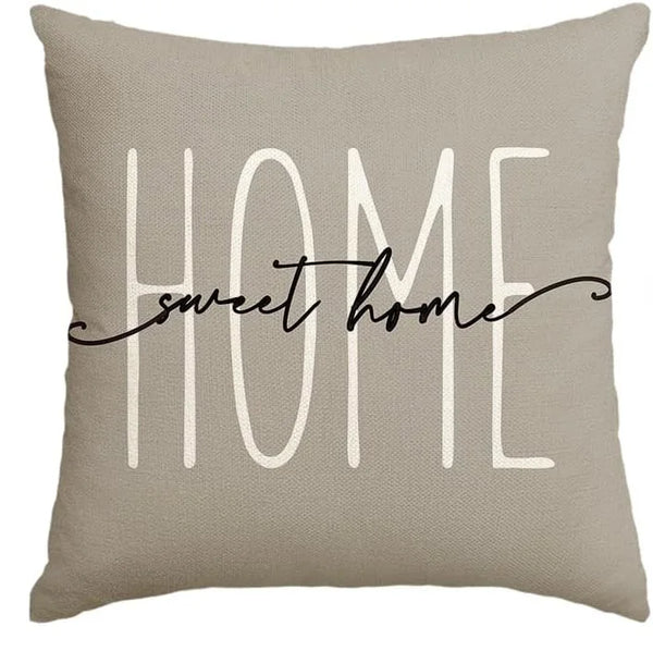 Leinen-Kissenbezug – Minimalistisches Sofakissen für Schlafzimmer & Heimdekoration