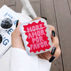 AirPods Hülle „More Amor Por Favor“ – Transparente Schutzhülle für AirPods & AirPods Pro