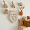 Holz Wandhaken Tiermotiv – Dekorativer Schlüsselhaken & Kleiderhaken aus Massivholz
