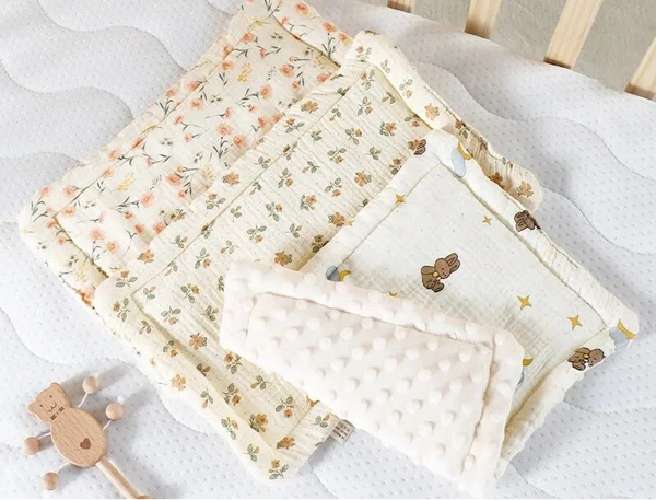 Kopfkissen für Babys & Kleinkinder – Flach, atmungsaktiv & waschbar