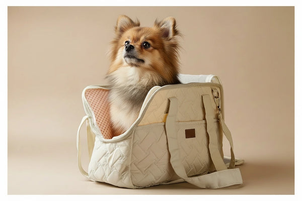 Tragetasche für Hunde & Katzen – Haustier Transporttasche, Groß, Atmungsaktiv & Multifunktional