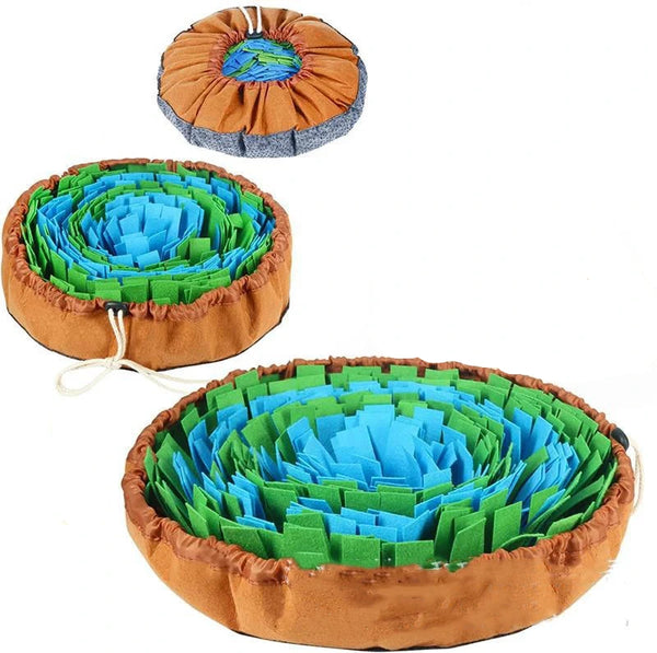 Schnüffelmatte für Hunde & Katzen – Interaktives Futterspiel