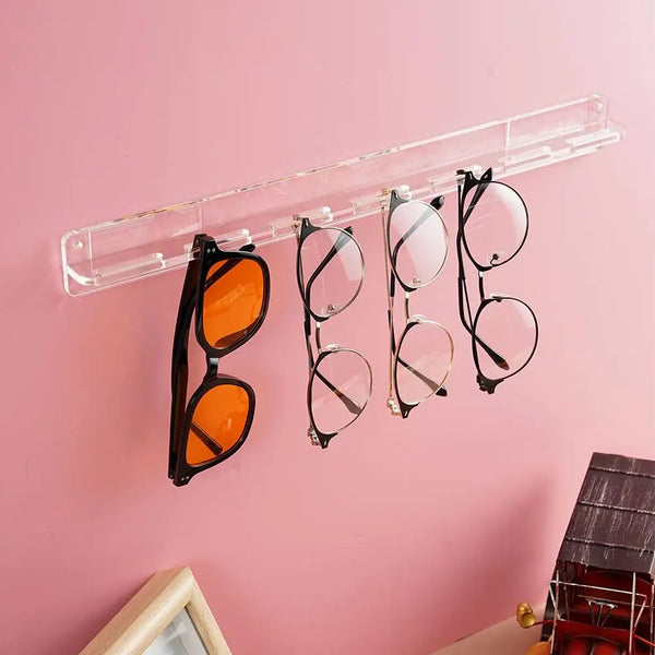 Wand-Brillenhalter aus Acryl – Aufbewahrung & Display für Brillen, Sonnenbrillen & Schmuck