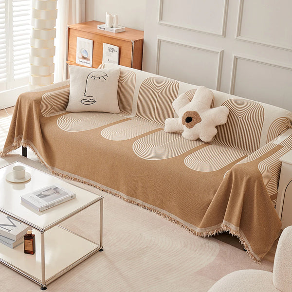 Elegante Wohndecke – Weiche, hochwertige Decke für Sofa & Bett