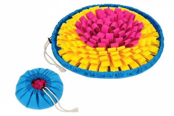 Schnüffelmatte für Hunde & Katzen – Interaktives Futterspiel