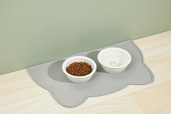 Wasserdichte Silikon Napfunterlage für Hunde & Katzen
