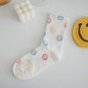 Smiley Socken aus Baumwolle – Unisex Socken im Street- & Harajuku-Stil